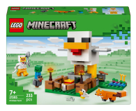 Klocki LEGO® LEGO MINECRAFT 21585 Farma kurczaków
